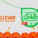 En Viva Aerobus vuelos sencillos desde $548 pesos