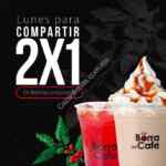 En cafeterías la Borra del Café 2x1 los lunes en bebidas preparadas