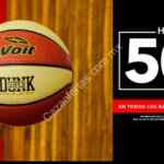 En tiendas Voit todos los balones de basquetbol con hasta 50% de descuento