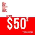 Liquidación Cuidado con el Perro con prendas desde $50 pesos