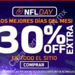 NFL Days en la tienda NFL: 30% de descuento extra en todo el sitio