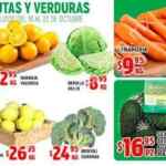 Ofertas HEB en frutas y verduras 7 Días de Precios Bajos del 16 al 22 de octubre 2018