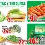Ofertas HEB en frutas y verduras 7 Días de Precios Bajos del 23 al 29 de octubre 2018