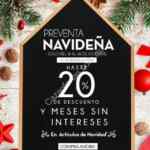 Preventa Navideña Home Store con hasta 20% de descuento en artículos de Navidad