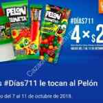 Promoción 7-Eleven #Días711 Octubre 2018: 4 Pelón Pelo Rico por $20