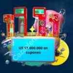 Promoción AliExpress 11.11 Juegolandia: obtén cupones de descuento de una bolsa de $1 millón de dólares