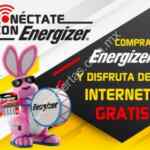 Promoción Conéctate con Energizer: Gratis 50 MB para navegar en internet registrando el código en conectateconenergizer.com