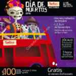 Promoción Turibus Día de Muertos 2018: Gratis si vas disfrazado los viernes y sábados en la noche