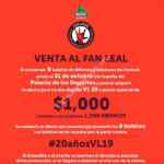Promoción Vive Latino 2019 Fan Leal: abonos a $1,000 presentando 8 boletos de ediciones anteriores