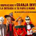 Promoción de Día de Muertos Granja las Américas: entrada Gratis a niños disfrazados con un adulto