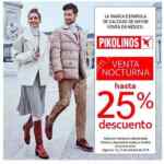 Venta Nocturna Pikolinos: Hasta 25% de descuento el 12 y 13 de octubre