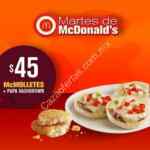 Cupones Martes de McDonalds 16 de octubre 2018