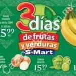 Ofertas S Mart 3 días de frutas y verduras del 9 al 11 de octubre
