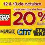 Fin de semana LEGO Juguetibici: 20% de descuento en LEGOs seleccionados hoy 13 de octubre