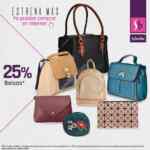 Promoción Suburbia: 25% de descuento en todas las bolsas sin excepciones o segunda a mitad de precio