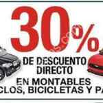 En Sears 30% de descuento en bicicletas, triciclos y montables