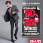 En Sears hasta 50% de descuento + 20% adicional a lo ya rebajado en ropa para hombre