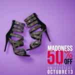 Steve Madden Madness: 50% de descuento en toda la tienda en sucursales participantes hoy sábado