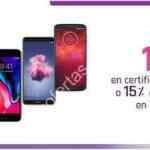 En Suburbia 15% de descuento en todos los celulares en tienda en línea