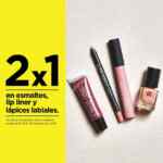 Rebajas Todomoda de 2x1 en esmaltes, lápices labiales y lip liner