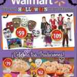 Folleto de ofertas Walmart Halloween y Día de Muertos del 17 de octubre al 4 de noviembre: Disfraces a $109, máscaras a $59 y más