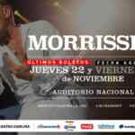 Boletos Gratis para el concierto de Morrisey en el Auditorio Nacional canjeando un boleto de Cinépolis VIP Paseo Acoxpa