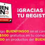 Código HEB El Buen Fin 2018 de $500 de descuento en compras de $2,500 o más