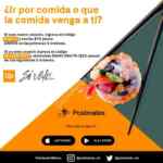 Código Postmates de $75 de descuento en primeros 4 pedidos + envío gratis al pagar con Up Sí Vale