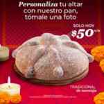En El Globo pan de muerto familiar de naranja a sólo $50 al pedir por Uber Eats sólo hoy 2 de noviembre