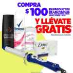 En Farmacias del Ahorro compra $100 en productos participantes y llévate una rizadora GRATIS