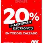 En Innovasport 20% en monedero electrónico en todo el calzado