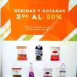 En Nutrisa 50% de descuento en el segundo artículo en todas las bebidas y botanas