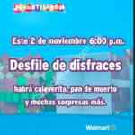 En Walmart Juguetilandia pan de muerto y calaverita de regalo este 2 de noviembre en el desfile de disfraces
