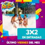 En el Rollo Parque Acuático 3x2 en entradas este viernes 30 de noviembre