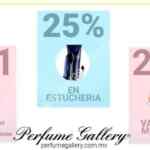 En tiendas Perfume Gallery hasta 25% de descuento y 2x1 en perfumes seleccionados