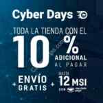 Cyber Days 2018 en Muebles Dico: 10% de descuento adicional