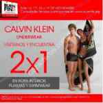 Ofertas Calvin Klein El Buen Fin 2018: 2x1 en ropa interior, pijamas y trajes de baño