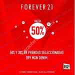 Ofertas Forever 21 El Buen Fin 2018: 30% y 50% de descuento + prendas denim a $99