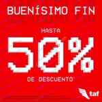 Ofertas TAF El Buen Fin 2018: del 20% al 50% de descuento en mercancía seleccionada