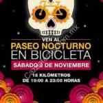 Paseo Nocturno en Bicicleta de Día de Muertos: Préstamo de bicicletas gratis este sábado 3 de noviembre