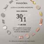 Promoción Pandora Galerías Mazatlán: gift card de $500 para los primeros 50 en la inauguración