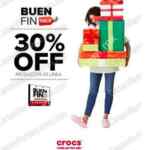 Promoción Crocs El Buen Fin 2018: 30% de descuento en artículos seleccionados