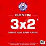 Promoción Furor El Buen Fin 2018: 3x2 en camisas, jeans, blusas y playeras