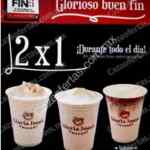 Promoción Gloria Jeans Coffee El Buen Fin 2018: 2x1 en bebidas frías