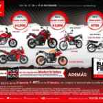 Promoción Honda Motos El Buen Fin 2018: Bonos de hasta $4500, descuento en servicios y más