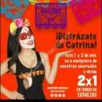 Promoción Hooters Día de Muertos: 2x1 en tarros de cerveza si te disfrazas de catrina el 1 y 2 de noviembre