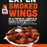 Promoción Hooters El Buen Fin 2018: 2x1 en paquetes de alitas smoked wings