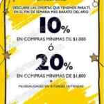 Promoción L'Occitane El Buen Fin 2018: del 10% al 20% de descuento en compras a partir de $1,000