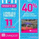 Promoción Liverpool Singles Day 11.11: hasta 40% de descuento este 11 de noviembre