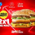 Promoción McDonalds Uber Eats: 2x1 en hamburguesas Big Mac solo hoy 7 de noviembre
